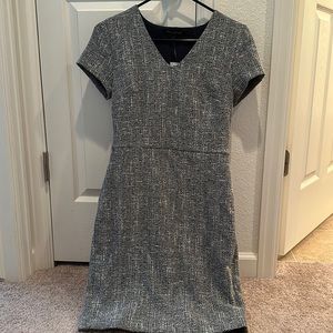 Banana Republic Navy Blue Heather Dress